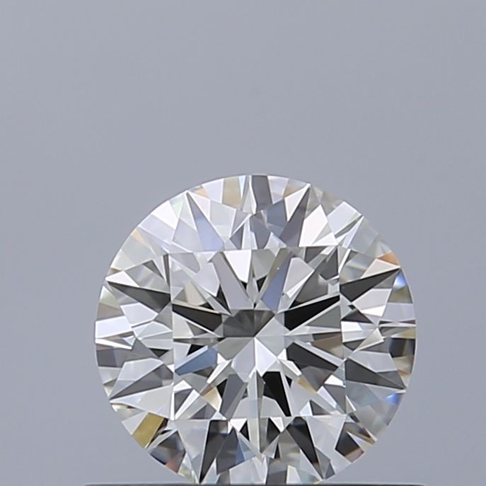 Diamante Naturale Taglio Brillante 0.6ct 3EX F VVS1 - IGI - 5.42x5.49x3.32mm