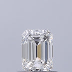 Diamante Naturale Taglio Smeraldo 0.5ct VG/EX F VVS2 - GIA - 5.17x3.75x2.61mm