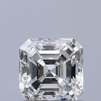 Diamante Taglio Smeraldo Quadrato 0.7ct EX/EX F VVS1 - GIA - 4.99x4.98x3.31mm