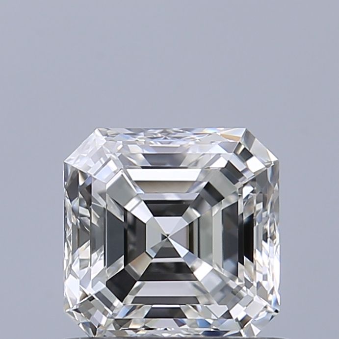 Diamante Taglio Smeraldo Quadrato 0.7ct EX/EX F VVS1 - GIA - 4.99x4.98x3.31mm