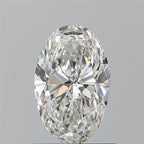 Diamante Naturale Taglio Ovale 0.9ct VG/VG H VVS1 - GIA - 8.1x5.09x3.22mm