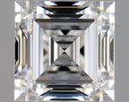 Diamante Taglio Radiant Quadrato 1.01ct EX/EX F VVS1 - GIA - 5.39x5.36x3.52mm