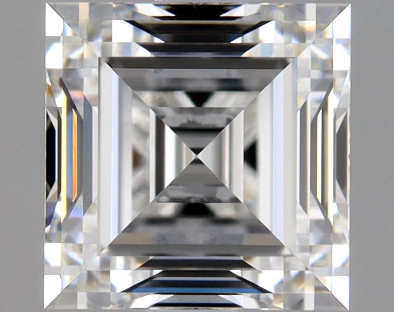 Diamante Taglio Radiant Quadrato 1.01ct EX/EX F VVS1 - GIA - 5.39x5.36x3.52mm
