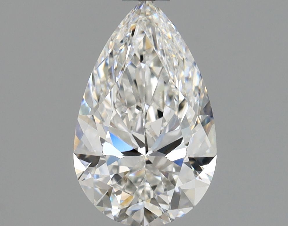 Diamante Naturale Taglio Goccia 1.01ct EX/EX F VVS1 - GIA - 8.94x5.51x3.44mm