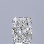 Diamante Naturale Taglio Radiant 0.42ct EX/EX G VVS2 - GIA - 5.2x3.72x2.47mm