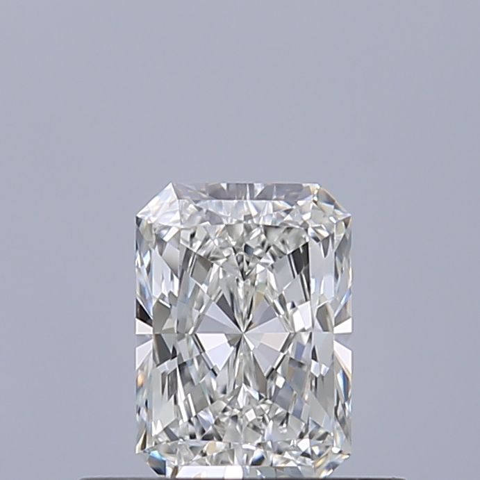 Diamante Naturale Taglio Radiant 0.42ct EX/EX G VVS2 - GIA - 5.2x3.72x2.47mm