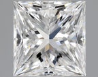Diamante Naturale Taglio Princess 0.8ct VG/EX E VS2 - GIA - 5.3x5.08x3.67mm