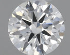 Diamante Naturale Taglio Brillante 0.19ct 3EX J VVS2 - GIA - 3.71x3.74x2.23mm