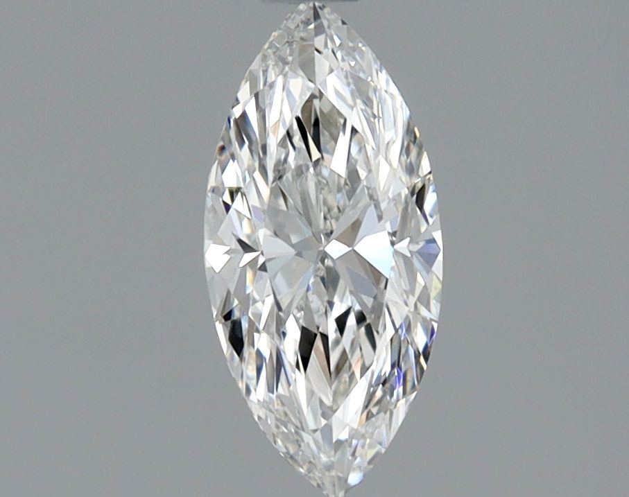 Diamante Naturale Taglio Marquise 0.5ct VG/EX F VS2 - GIA - 8.37x3.93x2.56mm