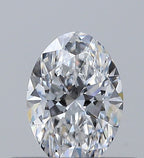 Diamante Naturale Taglio Ovale 0.35ct EX/EX D VVS1 - GIA - 5.61x3.94x2.52mm