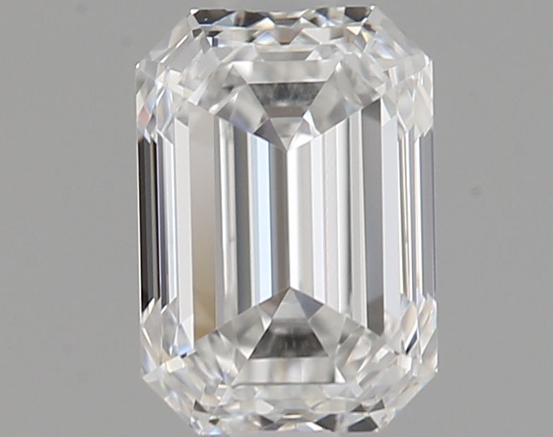 Diamante Naturale Taglio Smeraldo 0.51ct VG/EX G IF - GIA - 5.2x3.62x2.58mm