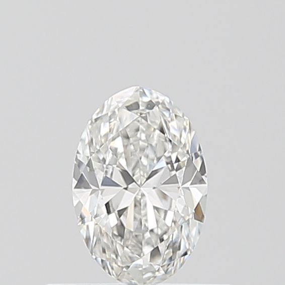 Diamante Naturale Taglio Ovale 0.4ct EX/EX F VVS2 - IGI - 5.91x3.95x2.51mm