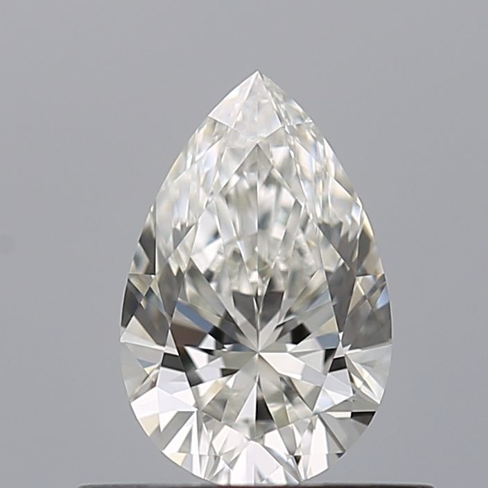 Diamante Naturale Taglio Goccia 0.51ct VG/EX J VVS1 - GIA - 6.93x4.46x2.81mm