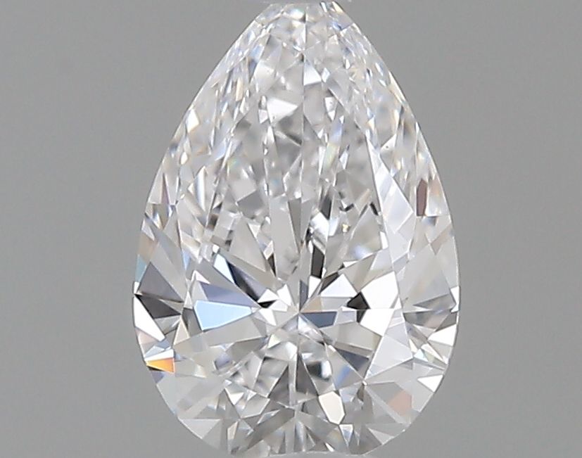 Diamante Naturale Taglio Goccia 0.42ct EX/EX D VVS2 - GIA - 6.45x4.29x2.57mm