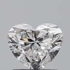 Diamante Naturale Taglio Cuore 0.9ct EX/EX E VVS1 - GIA - 5.63x6.54x3.92mm