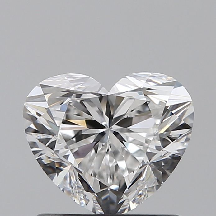 Diamante Naturale Taglio Cuore 0.9ct EX/EX E VVS1 - GIA - 5.63x6.54x3.92mm