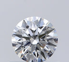 Diamante Naturale Taglio Brillante 0.42ct 3EX E VVS2 - GIA - 4.79x4.82x3.0mm