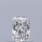 Diamante Naturale Taglio Radiant 0.41ct EX/EX E IF - GIA - 5.35x3.59x2.4mm