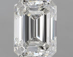 Diamante Naturale Taglio Smeraldo 0.9ct G/VG F VVS1 - IGI - 6.31x4.66x3.18mm