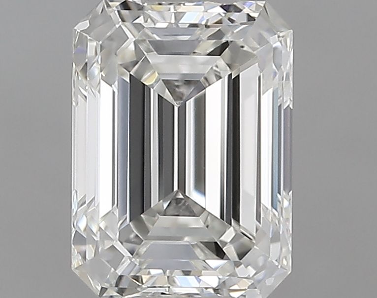 Diamante Naturale Taglio Smeraldo 0.9ct G/VG F VVS1 - IGI - 6.31x4.66x3.18mm