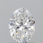 Diamante Naturale Taglio Ovale 1.3ct VG/EX F VS1 - GIA - 8.31x6.06x3.95mm
