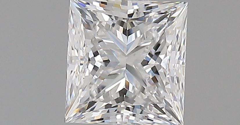 Diamante Naturale Taglio Princess 1.01ct VG/EX E VS1 - GIA - 5.49x5.21x3.95mm
