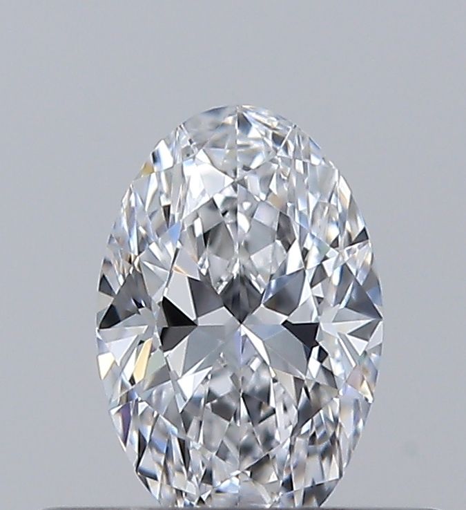 Diamante Naturale Taglio Ovale 0.31ct EX/EX D IF - GIA - 5.79x3.78x2.25mm