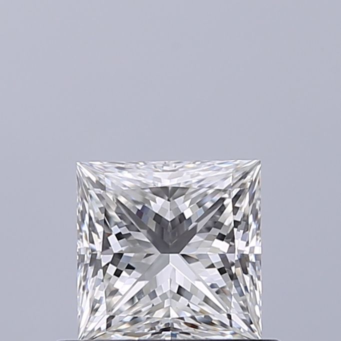 Diamante Naturale Taglio Princess 0.63ct EX/EX F VVS1 - IGI - 4.65x4.63x3.43mm