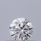 Diamante Naturale Taglio Brillante 0.32ct 3EX D IF - IGI - 4.38x4.41x2.7mm