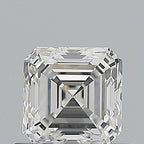 Diamante Naturale Taglio Asscher 0.63ct EX/VG H VVS1 - GIA - 4.71x4.7x3.14mm