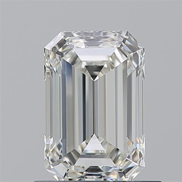 Diamante Naturale Taglio Smeraldo 0.91ct VG/EX J VVS1 - GIA - 6.92x4.55x3.0mm