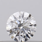 Diamante Taglio Brillante 0.18ct EX/VG/EX D VVS1 - GIA - 3.61x3.63x2.26mm