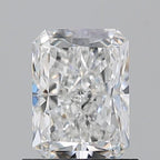 Diamante Naturale Taglio Radiant 1.01ct EX/EX E VS1 - GIA - 6.69x4.94x3.34mm