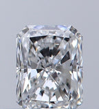 Diamante Naturale Taglio Radiant 0.31ct VG/EX E FL - GIA - 4.52x3.41x2.32mm