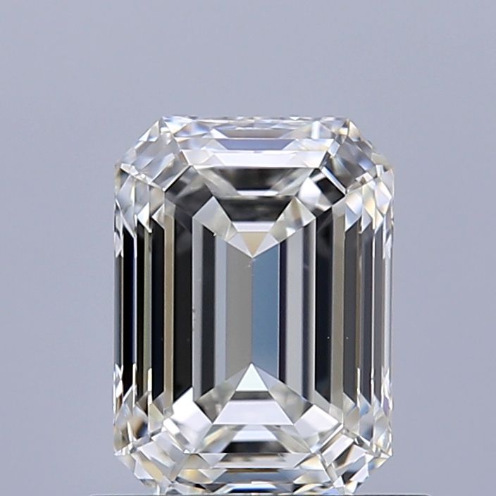 Diamante Naturale Taglio Smeraldo 0.9ct EX/EX F VS1 - IGI - 6.36x4.61x3.12mm