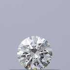 Diamante Naturale Taglio Brillante 0.23ct 3EX I VVS2 - GIA - 3.89x3.92x2.45mm