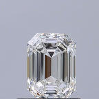 Diamante Naturale Taglio Smeraldo 0.7ct VG/EX F VVS1 - GIA - 5.88x4.29x2.89mm