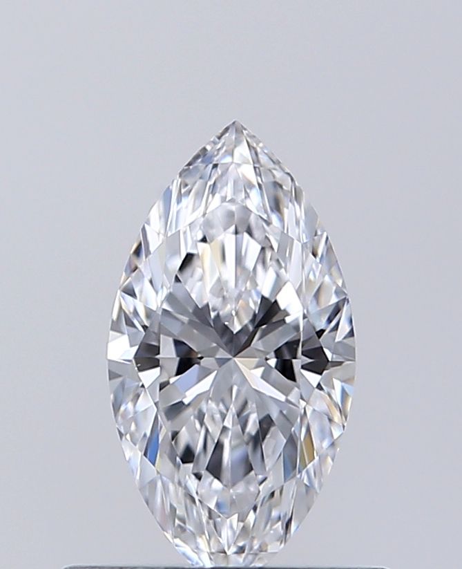 Diamante Naturale Taglio Marquise 0.51ct EX/EX D VS1 - GIA - 8.09x4.22x2.64mm