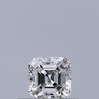 Diamante Naturale Taglio Asscher 0.3ct VG/EX D VVS1 - GIA - 3.8x3.76x2.49mm