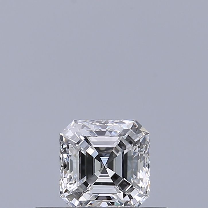 Diamante Naturale Taglio Asscher 0.3ct VG/EX D VVS1 - GIA - 3.8x3.76x2.49mm