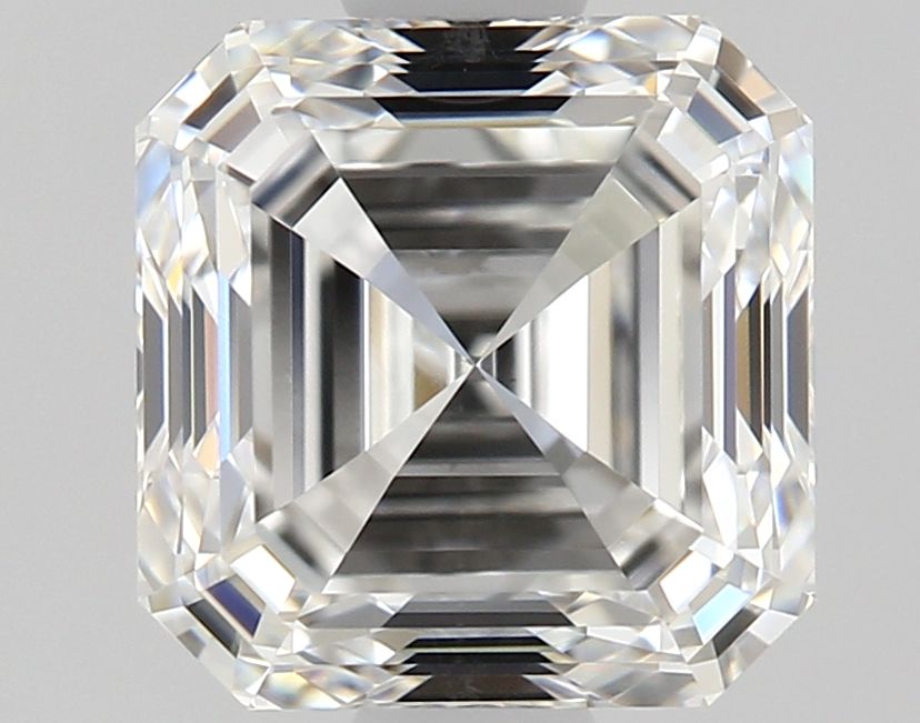Diamante Taglio Smeraldo Quadrato 1.33ct EX/EX E VS1 - GIA - 6.02x5.91x4.0mm