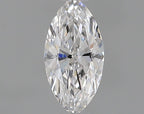Diamante Naturale Taglio Marquise 0.34ct VG/EX D VVS1 - GIA - 7.37x3.66x2.2mm