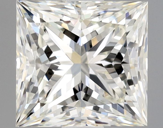 Diamante Naturale Taglio Princess 1.01ct EX/EX J IF - GIA - 5.5x5.31x3.99mm