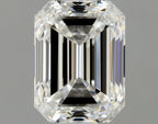 Diamante Naturale Taglio Smeraldo 0.72ct EX/VG F VVS2 - GIA - 5.79x4.28x2.99mm