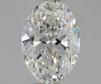 Diamante Naturale Taglio Ovale 0.65ct VG/EX H VVS1 - GIA - 7.11x4.89x2.96mm