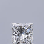 Diamante Naturale Taglio Princess 0.33ct VG/VG D VVS1 - GIA - 3.86x3.82x2.71mm