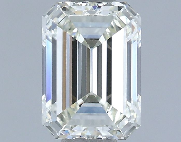 Diamante Naturale Taglio Smeraldo 1.01ct EX/EX J VVS2 - IGI - 6.79x4.84x3.2mm