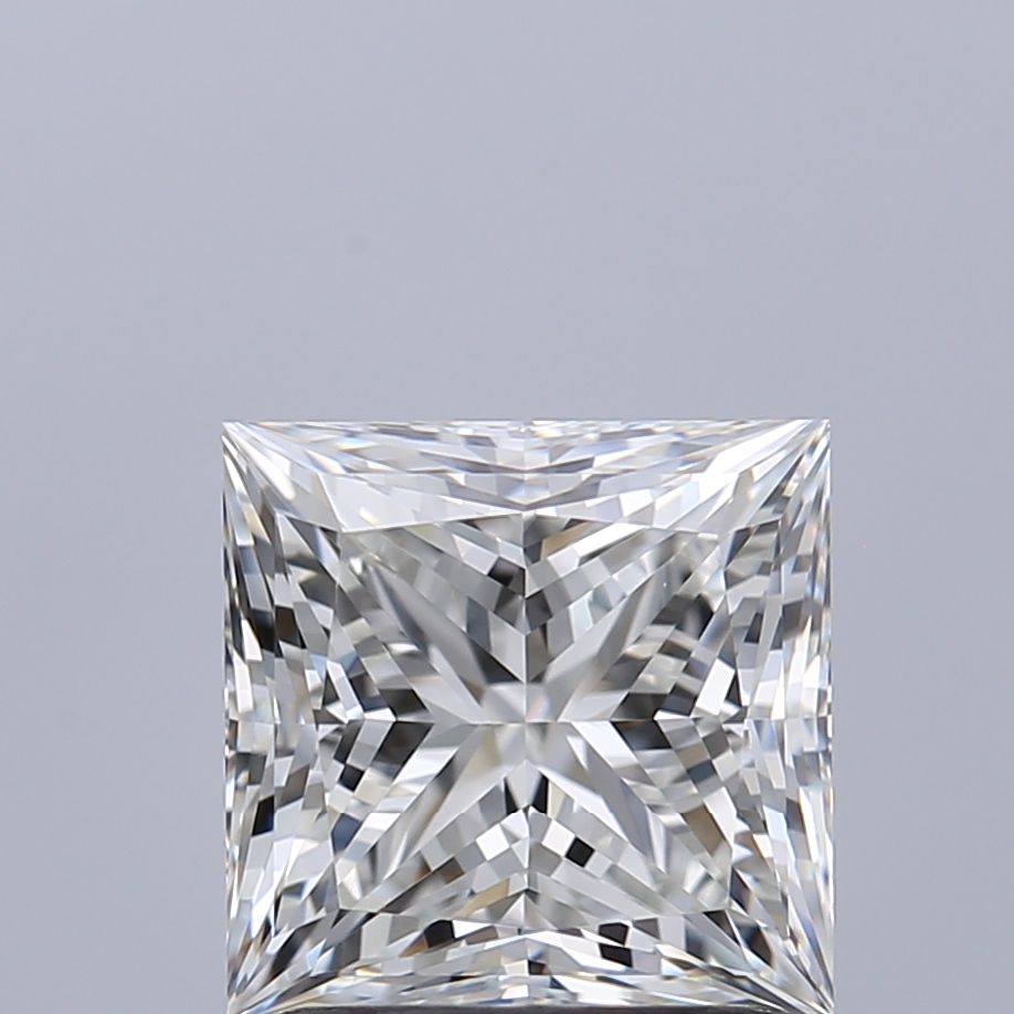 Diamante Naturale Taglio Princess 1.54ct VG/EX H IF - GIA - 6.25x6.18x4.6mm