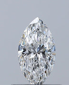 Diamante Naturale Taglio Marquise 0.5ct EX/EX E VVS1 - GIA - 7.97x4.19x2.64mm