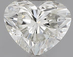 Diamante Naturale Taglio Cuore 0.5ct G/VG I VVS1 - IGI - 4.62x5.5x3.25mm